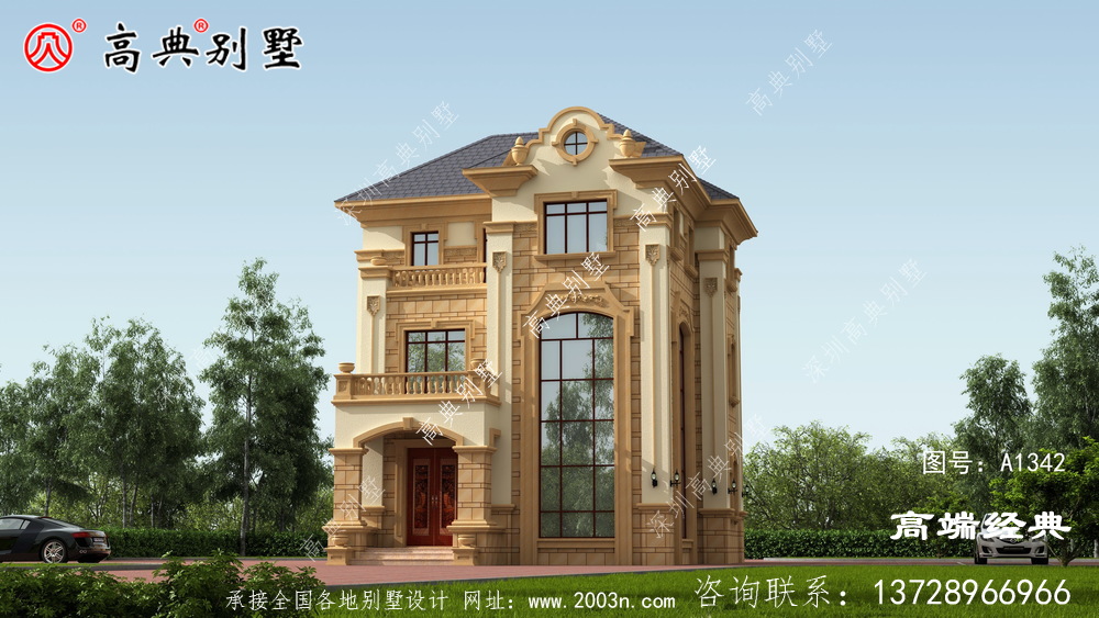 左右特直和圓弧造成視覺沖擊，讓人過目難忘