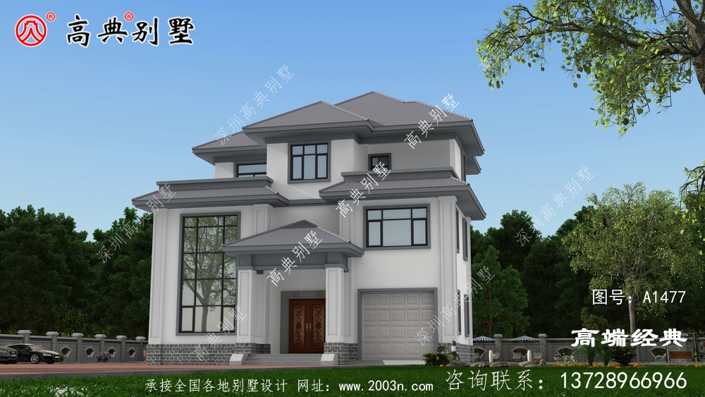 農村新住宅，打破沉悶的空間注入新元素