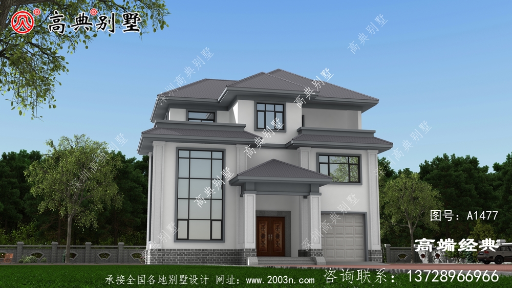 農村新住宅，打破沉悶的空間注入新元素