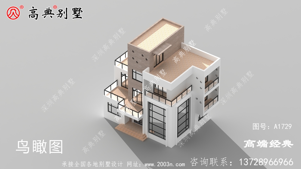 農村現代風格別墅合理布局，重在實用