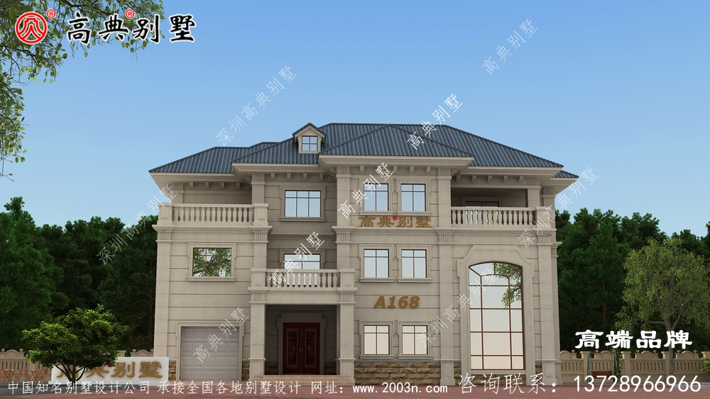 農村歐式自建別墅設計圖紙，給自己建造一個溫馨的家！
