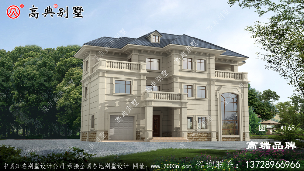 農村歐式自建別墅設計圖紙，給自己建造一個溫馨的家！