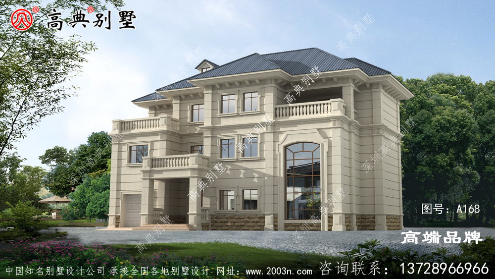 農村歐式自建別墅設計圖紙，給自己建造一個溫馨的家！
