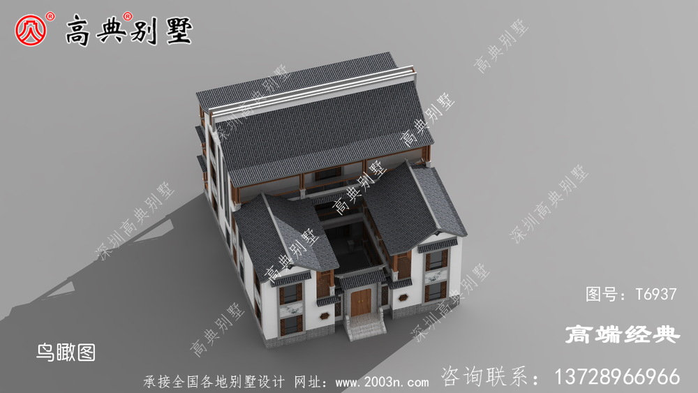 中式經(jīng)典灰白組合，室內(nèi)功能更是齊全