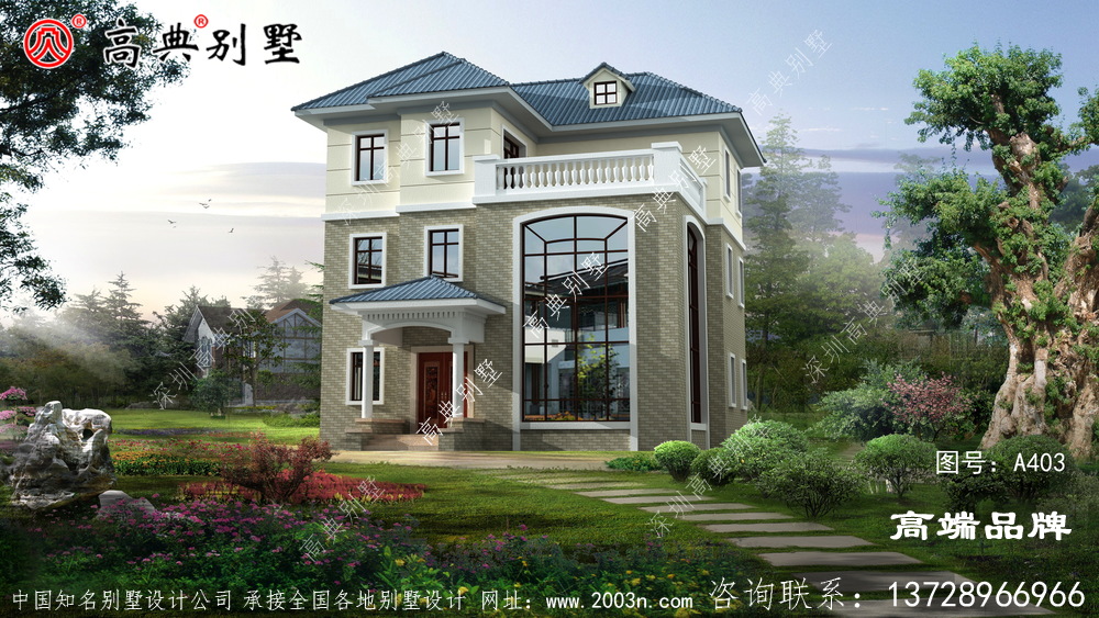 鄉村歐式三層別墅，建一棟給后代留一筆財富