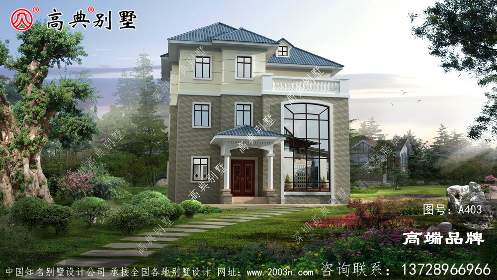 鄉村歐式三層別墅，建一棟給后代留一筆財富